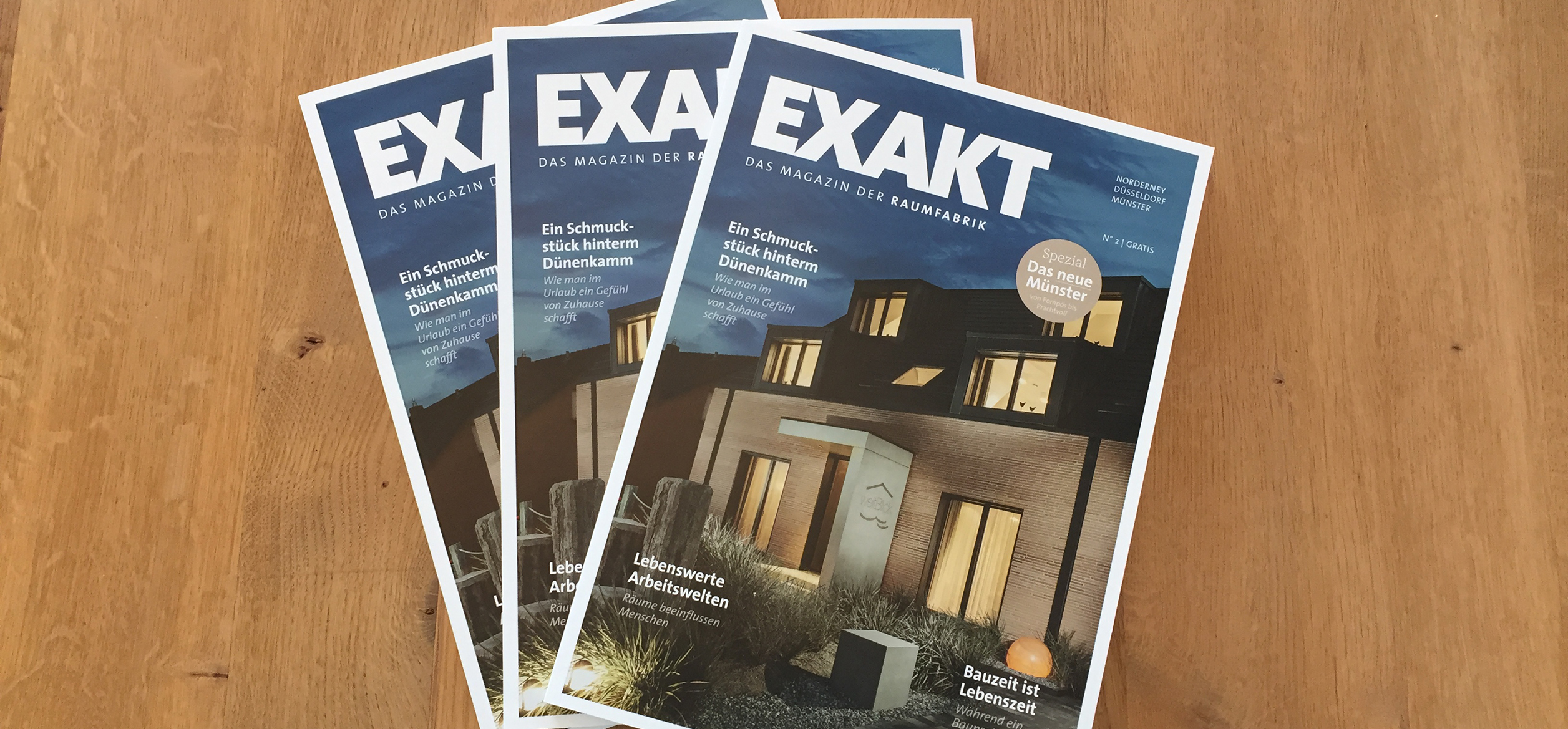 EXAKT Magazin No. 2 — Cover Inselspezial Norderney